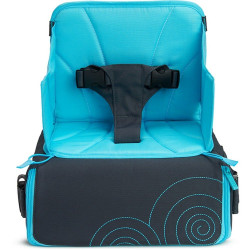 Φορητό Καρεκλάκι Βρεφικό Αναδιπλούμενο Travel Booster Seat Έως 15kg Grey Munchkin Ύφασμα