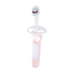 Εκπαιδευτική Οδοντόβουρτσα Με Ασπίδα Προστασίας 606G 6+ Μηνών Pink Mam Πλαστικό