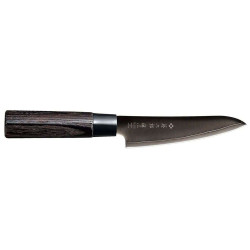 Μαχαίρι Γενικής Χρήσης Black Zen FD-1562 13cm Black Tojiro Ανοξείδωτο,Ξύλο
