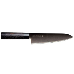 Μαχαίρι Chef Black Zen FD-1565 24cm Black Tojiro Ανοξείδωτο,Ξύλο