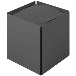 Κουτί Για Χαρτομάντηλα Κύβος 123-113 13x13x13cm Matt Anthracite Pam&Co Ανοξείδωτο Ατσάλι