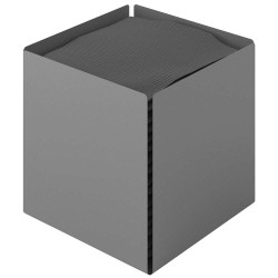 Κουτί Για Χαρτομάντηλα Κύβος 123-163 13x13x13cm Matt Concrete Grey Pam&Co Ανοξείδωτο Ατσάλι