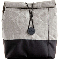 Ισοθερμική Τσάντα Αδιάβροχη To Go Organic 0301072G08U150 19x25cm 4lt Grey-Black Lékué Σιλικόνη,Polyester