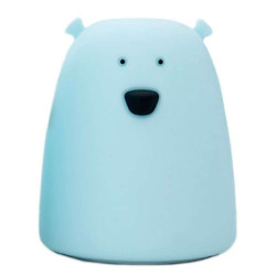Φωτάκι Νυκτός Μικρή Αρκούδα 520007 Φ9cm 10cm Blue Rabbit & Friends Σιλικόνη