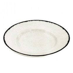 Πιάτο Βαθύ Pasta PR18274824 27cm White Oriana Ferelli® Πορσελάνη