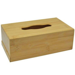 Κουτί Για Χαρτομάντηλα 824458 25x14x8,5cm Natural Ankor Bamboo