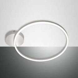 Φωτιστικό Οροφής - Πλαφονιέρα Smart Giotto 3508-61-102-01 69x60x7cm Dim Led 3780lm 36W White Fabas Luce