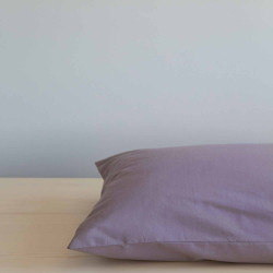 Σεντόνι Με Λάστιχο Unicolors - Purple Nima Μονό 100x200cm Με Λάστιχο 100% Βαμβάκι