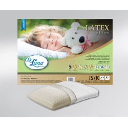 Μαξιλάρι Ύπνου Παιδικό The Latex Junior White La Luna 65X45 100% Latex