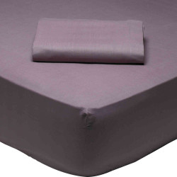 Σεντόνι 1010 Best Colors Purple Das Home Υπέρδιπλο 230x260cm Χωρίς Λάστιχο 100% Βαμβάκι
