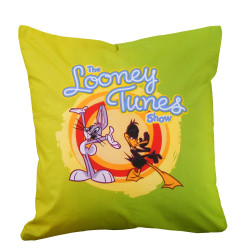 Διακοσμητικό Μαξιλάρι Looney Tunes 10 (Με Γέμιση) Multi Viopros 40Χ40 100% Βαμβάκι