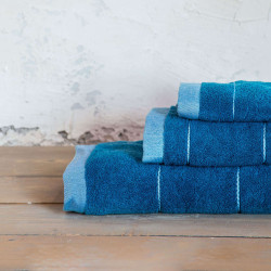 Πετσέτα - Ferrow Blue Nima Προσώπου 50x90cm 100% Βαμβάκι