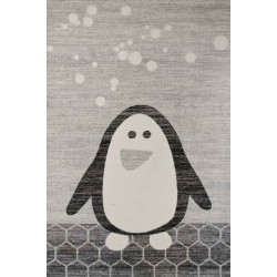 Χαλί Παιδικό Piccolo Penguin 7402 Grey Ezzo 160X230cm
