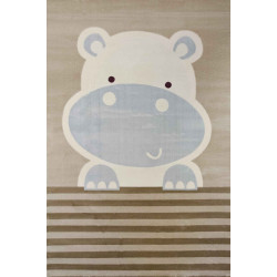 Χαλί Παιδικό Bambino Hippo 7581 Beige-Blue Ezzo 160X230cm