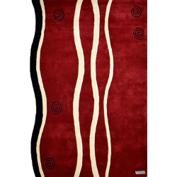 Χαλί Χειροποίητο Style Red Aslanis Home 160X230cm
