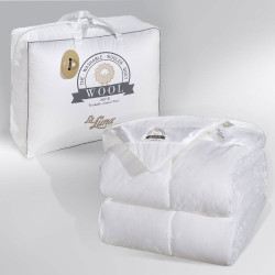 Πάπλωμα The Wool Natural Duvet White La Luna King Size 100% Μαλλί