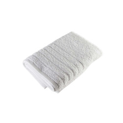 Πετσέτα Ξενοδοχείου Με Ρίγες White 100% Cotton 400gsm Προσώπου 50x90cm 100% Βαμβάκι
