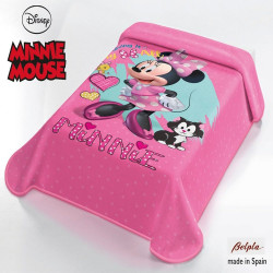 Κουβέρτα Παιδική Belpa Disney Minnie Mouse Pink Adam Home Μονό 100% Πολυέστερ