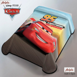 Κουβέρτα Παιδική Belpa Disney Cars Multi Μονό 160x220cm 100% Πολυέστερ