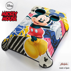 Κουβέρτα Παιδική Belpa Disney Mickey Mouse Multi Adam Home Μονό 100% Πολυέστερ