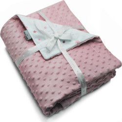 Κουβέρτα Βρεφική Ισπανίας Soft Plus Toppy Pink Pierre Cardin Κούνιας 110x140cm 100% Πολυέστερ