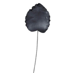 Διακοσμητικό Λουλούδι LOL749K12 Μαύρο Espiel Πλαστικό