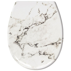 Καπάκι Λεκάνης Marble 1843 37x45cm Anthracite Kleine Wolke Πλαστικό