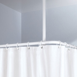 Στήριξη Οροφής Βραχίονα Μπάνιου Deckenhalterung 3303 Länge (25mm) White Kleine Wolke Αλουμίνιο