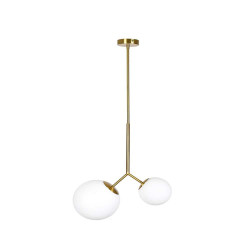 Φωτιστικό Οροφής  SE 110-15-23 77-4490 Prato Pendant Brass Gold Homelighting Μέταλλο,Γυαλί