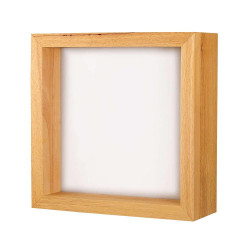 Φωτιστικό Τοίχου Window 3471-22-215 29W 2610Lmn 3000K White-Natural Fabas Luce Μέταλλο,Ξύλο