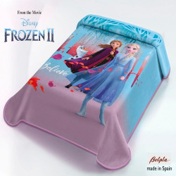 Κουβέρτα Παιδική Belpa Disney Frozen Blue-Purple Adam Home Μονό 100% Πολυέστερ