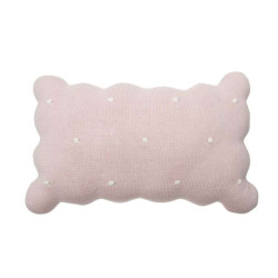 Μαξιλάρι Παιδικό Διακοσμητικό (Με Γέμιση) Biscuit LΟR-SC-ΒΙSCUΙΤ-ΡΡ Pink Lorena Canals 25X35 100% Βαμβάκι