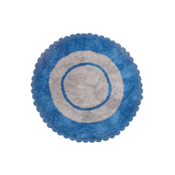 Χαλάκι Παιδικό Target Blue Palamaiki 140X140cm Round