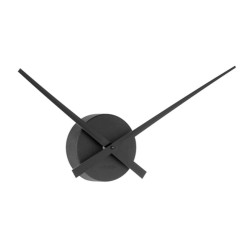 Ρολόι Τοίχου KA4348BK Little Big Time Mini Black Karlsson Αλουμίνιο
