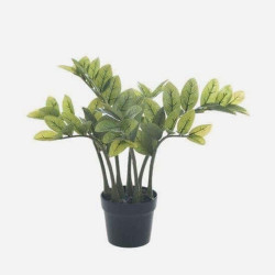 Τεχνητό Φυτό Σε Γλάστρα 3-85-783-0057 32Χ34Χ48 Green-Black Inart Πλαστικό