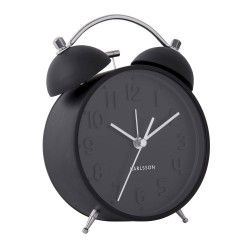 Επιτραπέζιο Ρολόι - Ξυπνητήρι KA5784BK Iconic Black Karlsson Μέταλλο