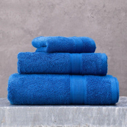 Πετσέτα Illusion Blue Ρυθμός Σώματος 70x140cm 100% Βαμβάκι