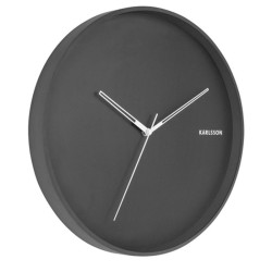 Ρολόι Τοίχου Hue KA5807BK D.40cm Black Karlsson Μέταλλο