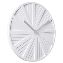 Ρολόι Τοίχου KA5839WH Slides White Karlsson Μέταλλο,Πλαστικό