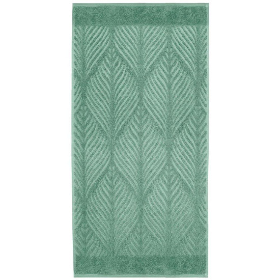 Πετσέτα Leaf 3027 Maledivia Kleine Wolke Προσώπου 50x100cm 100% Βαμβάκι
