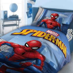 Σεντόνια Παιδικά Σετ 2τμχ Disney Spiderman 813 Digital Print DimCol Μονό 160x240cm 100% Βαμβάκι