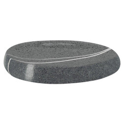 Σαπουνοθήκη Stones 5080 Dark Grey Kleine Wolke Πολυρεσίνη