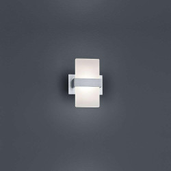 Φωτιστικό Τοίχου-Απλίκα Led Platon 430Lm 13x18x9cm Brushed Aluminium-White 274670105 Trio Lighting Αλουμίνιο