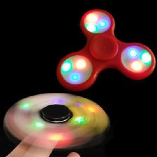 Fidget Spinner με LED