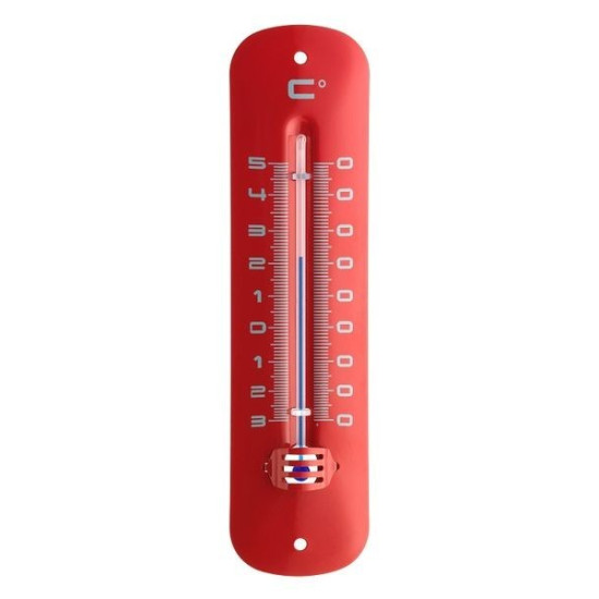Θερμόμετρο TFA Μεταλλικό Εσωτερικού/Εξωτερικού χώρου Κόκκινο