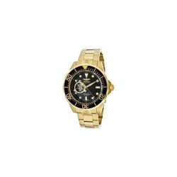 Invicta Grand Diver Automatic Black Dial Black Ion-plated Men's Watch  13709