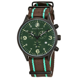 Brooklyn Watch Co. Bedford Brownstone 309-J-08-NSGRN