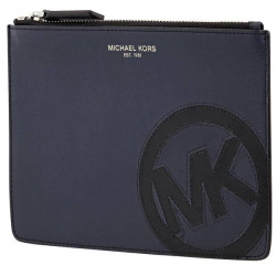 Michael Kors Men's Leather Small Travel Pouch