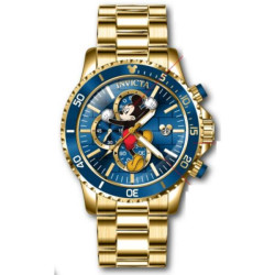 Invicta Disney Chronograph Quartz Blue Dial Αντρικό Ρολόι 39519