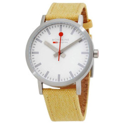 Mondaine Classic Quartz White Dial Men's Watch A660.30360.17SBE